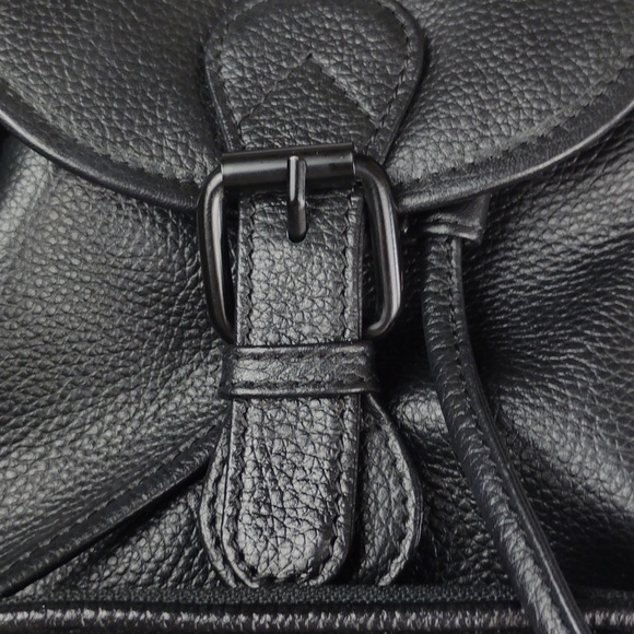 Harley-Davidson Leather Bag with Multicolor Stripe Lining - Picture 11 of 16